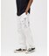 AGED LOOK STENCIL CHINO PANTS