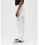 AGED LOOK STENCIL CHINO PANTS