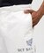 AGED LOOK STENCIL CHINO PANTS