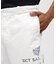 AGED LOOK STENCIL CHINO PANTS