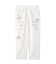 AGED LOOK STENCIL CHINO PANTS