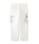 AGED LOOK STENCIL CHINO PANTS