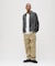 AGED LOOK STENCIL CHINO PANTS