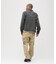 AGED LOOK STENCIL CHINO PANTS