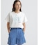 《WOMAN／直営店限定》FADE WASH T‐SHIRT WITH STAR EMBROIDERY
