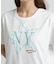 《WOMAN／直営店限定》FADE WASH T‐SHIRT WITH STAR EMBROIDERY
