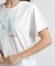 《WOMAN／直営店限定》FADE WASH T‐SHIRT WITH STAR EMBROIDERY