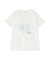 《WOMAN／直営店限定》FADE WASH T‐SHIRT WITH STAR EMBROIDERY