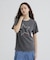 《WOMAN／直営店限定》FADE WASH T‐SHIRT WITH STAR EMBROIDERY