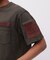《50th Anniversary》LEATHER PATCHED FATIGUE T-SHIRT ／ レザー パッチド ファティーグ 半袖