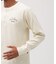 《直営店限定》HONEYCOMB HENLEY NECK L／S T-SHIRT