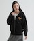 《WOMAN》SAGARA CIRCLE LOGO TOMCAT ZIP PARKA