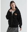 《WOMAN》SAGARA CIRCLE LOGO TOMCAT ZIP PARKA