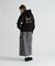 《WOMAN》SAGARA CIRCLE LOGO TOMCAT ZIP PARKA