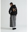 《WOMAN》SAGARA CIRCLE LOGO TOMCAT ZIP PARKA