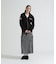 《WOMAN》SAGARA CIRCLE LOGO TOMCAT ZIP PARKA