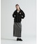 《WOMAN》SAGARA CIRCLE LOGO TOMCAT ZIP PARKA