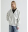 《WOMAN》SAGARA CIRCLE LOGO TOMCAT ZIP PARKA
