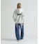 《WOMAN》SAGARA CIRCLE LOGO TOMCAT ZIP PARKA