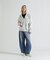 《WOMAN》SAGARA CIRCLE LOGO TOMCAT ZIP PARKA