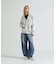 《WOMAN》SAGARA CIRCLE LOGO TOMCAT ZIP PARKA