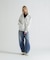 《WOMAN》SAGARA CIRCLE LOGO TOMCAT ZIP PARKA