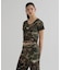 《直営店限定》CAMO WAFFLE MINI T-SHIRT