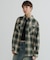 《WOMAN》OMBRE CHECK SHIRT