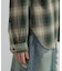 《WOMAN》OMBRE CHECK SHIRT