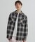 《WOMAN》OMBRE CHECK SHIRT