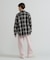 《WOMAN》OMBRE CHECK SHIRT