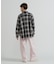 《WOMAN》OMBRE CHECK SHIRT