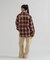 《WOMAN》OMBRE CHECK SHIRT