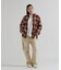 《WOMAN》OMBRE CHECK SHIRT