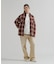 《WOMAN》OMBRE CHECK SHIRT