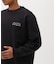 《直営店限定》VARSITY FLAG CREW NECK SWEAT