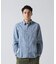 FLORAL PATTERN DENIM WORK L／S SHIRT