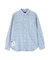 FLORAL PATTERN DENIM WORK L／S SHIRT