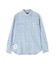 FLORAL PATTERN DENIM WORK L／S SHIRT