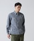 FLORAL PATTERN DENIM WORK L／S SHIRT
