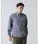 FLORAL PATTERN DENIM WORK L／S SHIRT