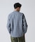 FLORAL PATTERN DENIM WORK L／S SHIRT