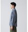 FLORAL PATTERN DENIM WORK L／S SHIRT