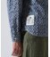 FLORAL PATTERN DENIM WORK L／S SHIRT