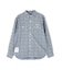 FLORAL PATTERN DENIM WORK L／S SHIRT
