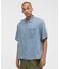 WIND THROUGH DENIM S／S SHIRTS