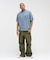 WIND THROUGH DENIM S／S SHIRTS