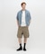 WIND THROUGH DENIM S／S SHIRTS