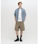 WIND THROUGH DENIM S／S SHIRTS