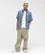WIND THROUGH DENIM S／S SHIRTS